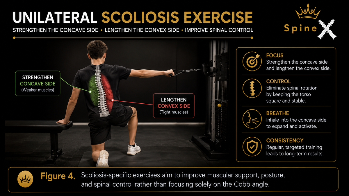 The Importance of Unilateral Training for Scoliosis Correction: Fixing Imbalances Through Fitness