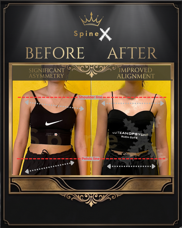 Online Scoliosis Transformation with 17-year old transformation