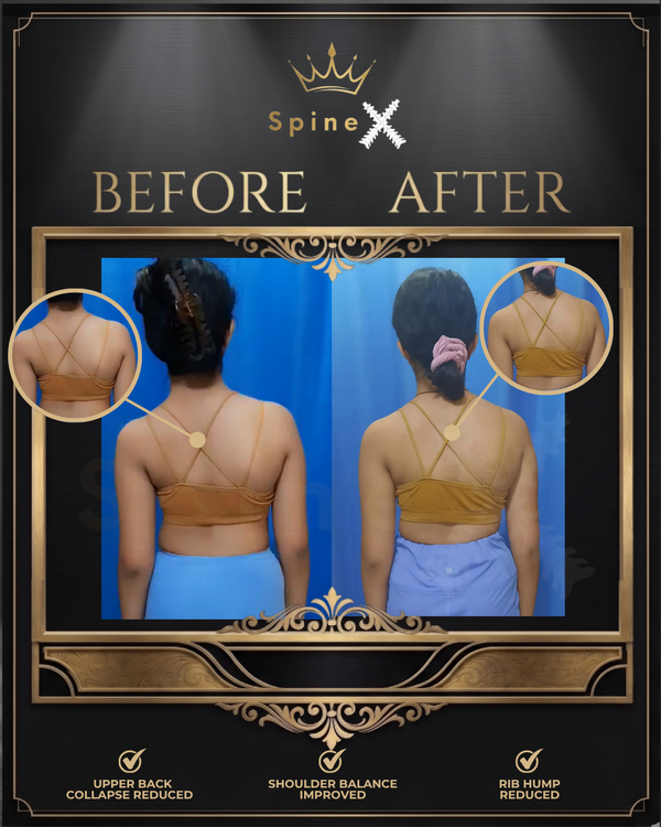 Online Scoliosis Transformation with 12-year old transformation